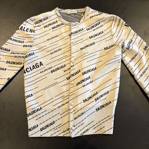 Balenciaga button up cardigan